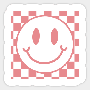 Preppy Smiley Face Sticker